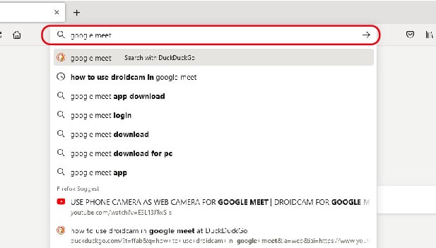 Image titled use droidcam in google meet Step 4